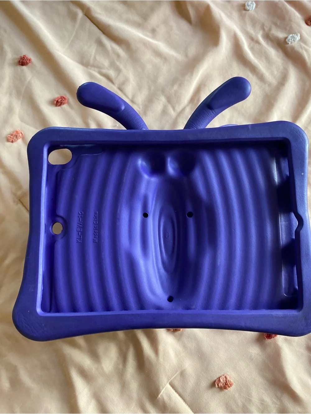 Purple Kids Foam Tablet Case with Built-In Stand
